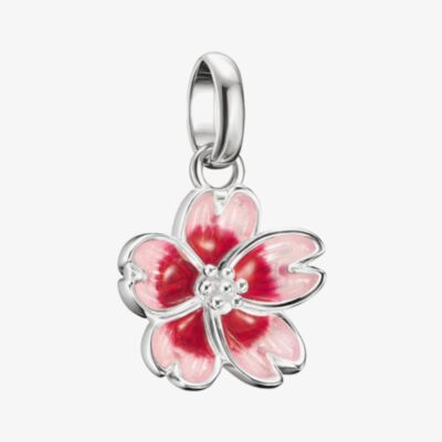 THOMAS SABO Charm Club Connect Tokyo Cherry Blossom Charm CC1343-007-9