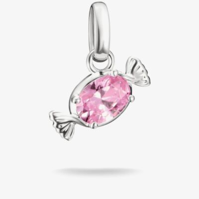 THOMAS SABO Charm Club Connect Hello Kitty Pink Cubic Zirconia Sweet Charm CC1366-M02-9
