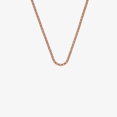 Hot Diamonds Emozioni Rose Gold Plated 18 Inch Belcher Chain CH013