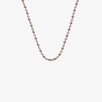 Hot Diamonds Emozioni Two Tone Beaded 18 Inch Chain CH019
