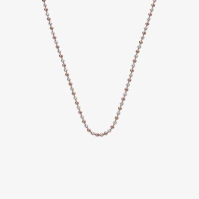 Hot Diamonds Emozioni Two Tone Beaded 30 Inch Chain CH020