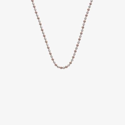 Hot Diamonds Emozioni Two Tone Beaded 24 Inch Chain CH056