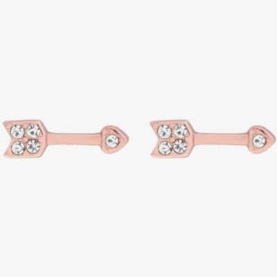 Olivia Burton Classic Arrow Rose Gold Tone Stud Earrings OBJCOE150