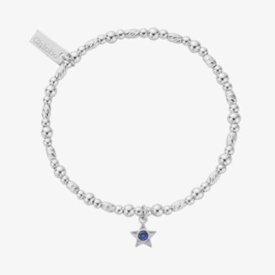 ChloBo Sterling Silver September Birthstone Bracelet SBBCB3496