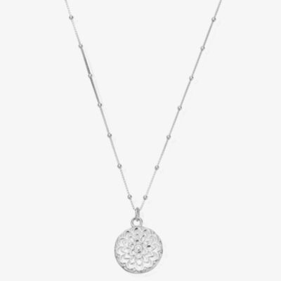 ChloBo Cherabella Moon Flower Pendant SNBB721