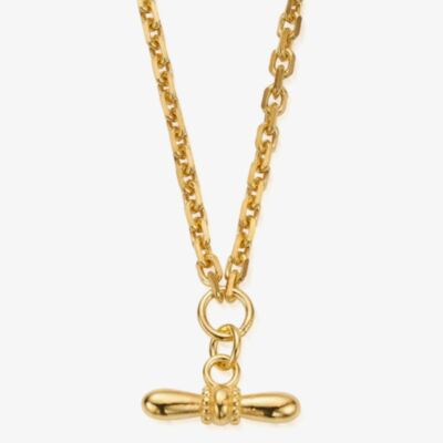 ChloBo Island Energy Balanced Aura Gold-Tone Necklace GN3309