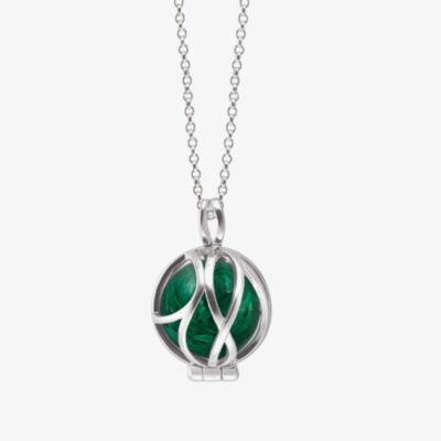 Angel Whisperer Malachite Paradise Pendant Necklace ERN-HEALPARA-ML-XS