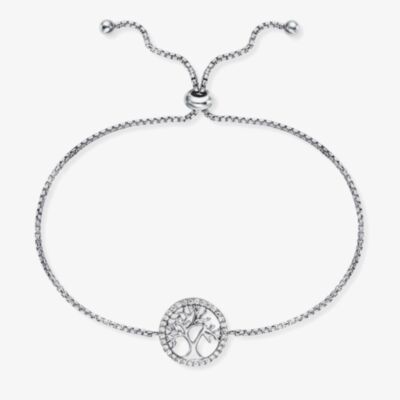Angel Whisperer Silver Tree Of Life Bracelet ERB-LILTREE-ZI