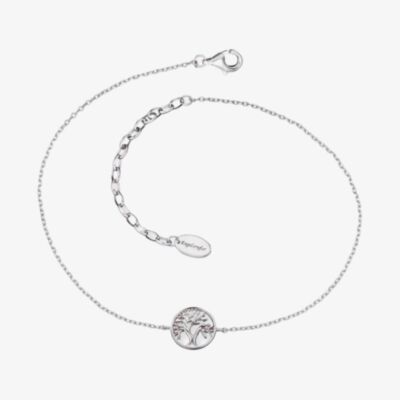 Angel Whisperer Silver Tree of Life Anklet ERF-LILTREE
