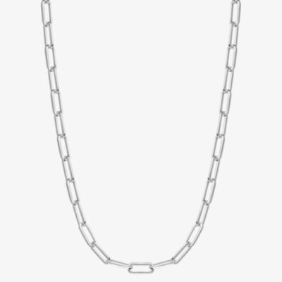 Ania Haie Vogue Maven Sterling Silver Paper Link Chain N062-05H