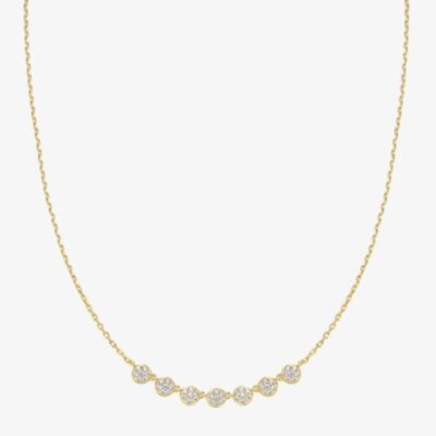 Ania Haie Miss Dainty 14ct Gold Plated Multi Pave Cubic Zirconia Necklace N065-07G