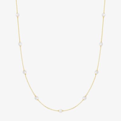 Ania Haie Miss Dainty 14ct Gold Plated Multi Shell Pearl Necklace N065-03G