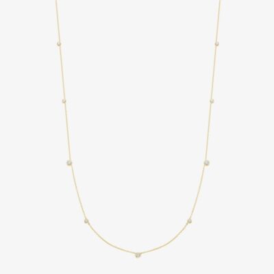 Ania Haie Miss Dainty 14ct Gold Plated Multi Cubic Zirconia Necklace N065-06G