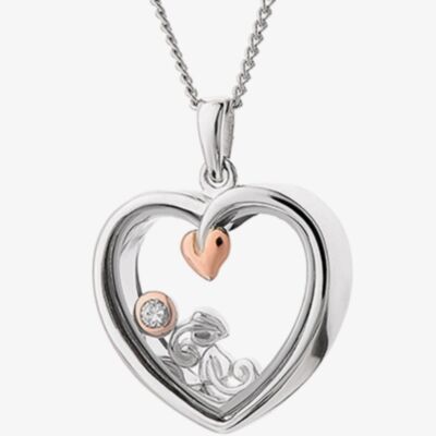 Clogau Tree of Life Heart Inner Charm Pendant Necklace 3SICLP14
