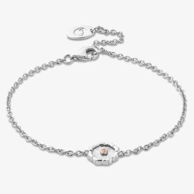 Clogau Silver & 9ct Rose Gold Nos Da Bracelet 3SNDA0721