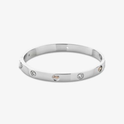 Clogau Sterling Silver Insignia Topaz Bangle 3SINS842