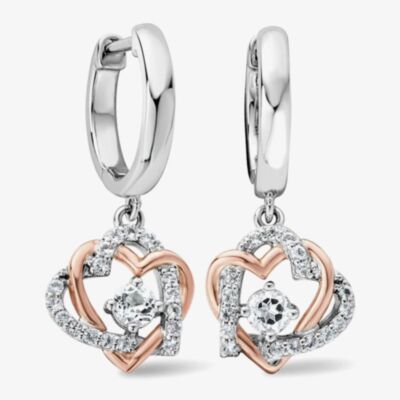 Clogau Always in my Heart Drop Earrings 3SAMH0094