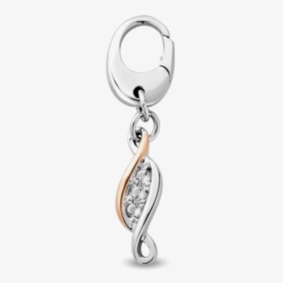 Clogau Insignia Past Present Future Topaz Charm 3SPPF0781