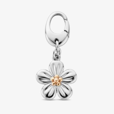 Clogau Insignia Sterling Silver Forget Me Not Charm 3SFMN878