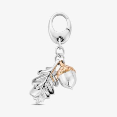 Clogau Insignia Sterling Silver Oak Leaf Charm 3SROY1000