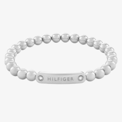 Tommy Hilfiger Ladies Stainless Steel Beaded Bracelet 2780934