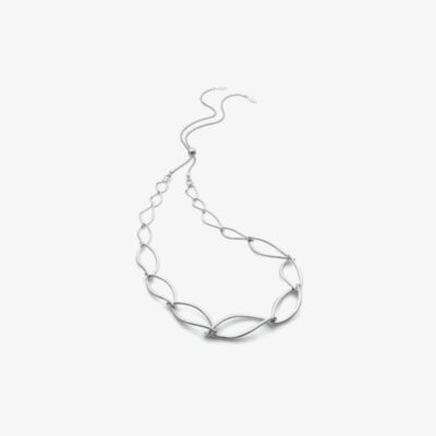Kit Heath Sterling Entwine Twine Twist Toggle Necklace 90228RP