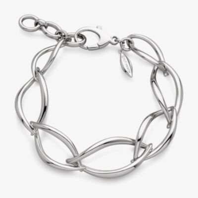 Kit Heath Sterling Silver Entwine Twine Twist Link Bracelet 70228RP
