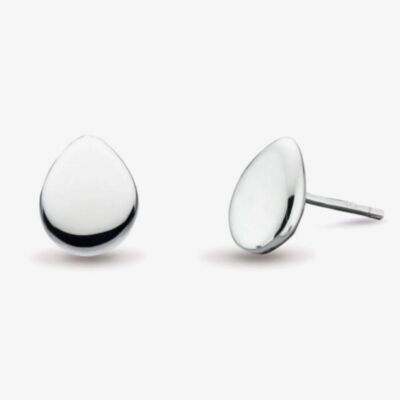 Kit Heath Sterling Silver Coast Pebble Stud Earrings  40186RP