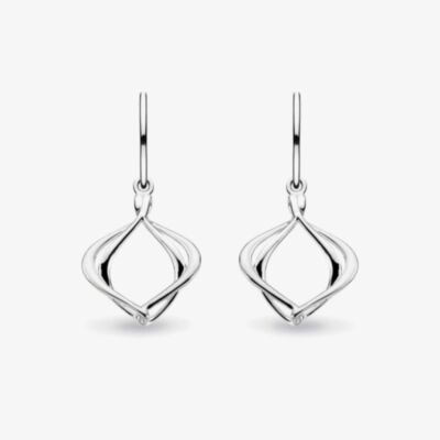 Kit Heath Sterling Silver Alicia Entwine Drop Earrings  60018RP