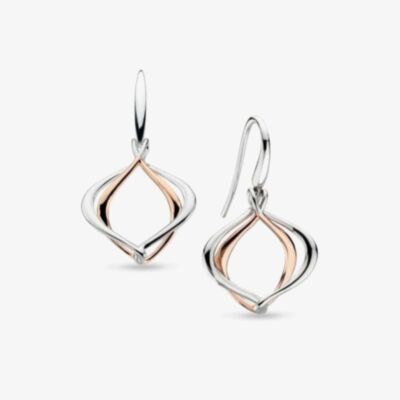 Kit Heath Two-Tone Alicia Grande Drop Earrings 60019RRP