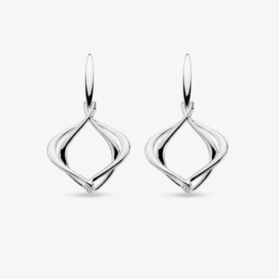 Kit Heath Sterling Silver Alicia Grande Entwine Drop Earrings 60019RP