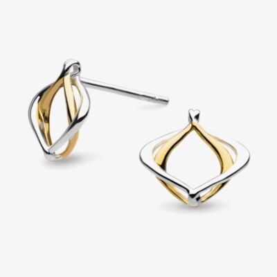Kit Heath Alicia Golden Petite Stud Earrings 40019GRP