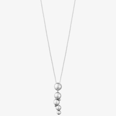 Georg Jensen Moonlight Grapes Sterling Silver Necklace 20000662