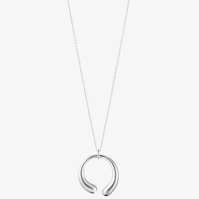 Georg Jensen Mercy Sterling Silver Large Necklace 10015343
