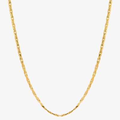 Fred Bennett Everyday Unity Gold Plated Anchor Chain Necklace N4565