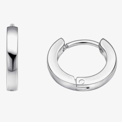 Fred Bennett Stainless Steel Smaller Fit Hoop Earrings E6742