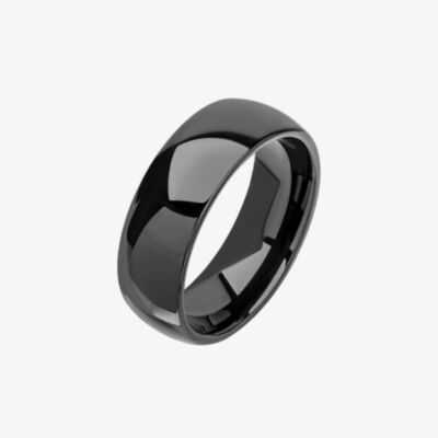 Fred Bennett 8mm Black Tungsten Ring R3861