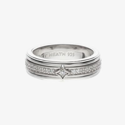 Kit Heath Céleste Astoria Starburst Spinner Ring 10496CZ