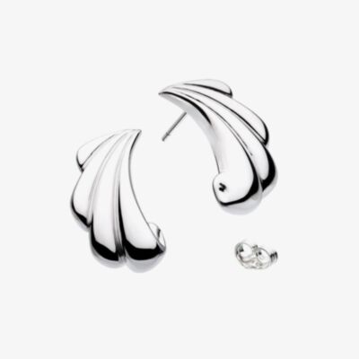 Kit Heath Océane Shell Echo Grande Stud Earrings 41215RP