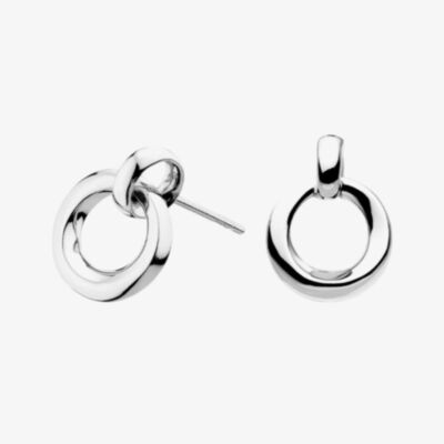 Kit Heath Bevel Cirque Link Stud Earrings 4172RP