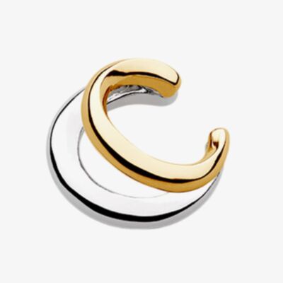 Kit Heath Bevel Cirque Link Golden Solo Ear Cuff Earrings 41886RP