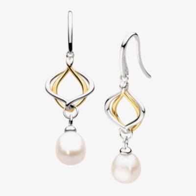 Kit Heath Alicia Pearl Golden Drop Earrings 50021GFP