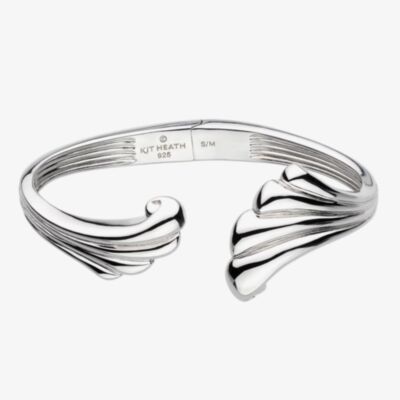 Kit Heath Océane Shell Echo Grande Hinged Bangle 71215RP
