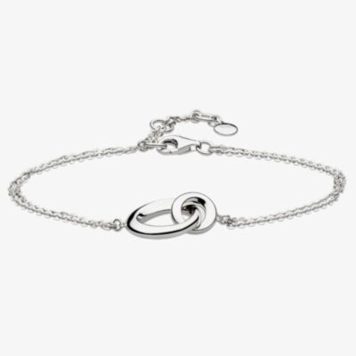 Kit Heath Bevel Cirque Link Double Chain 7.5 Inch Bracelet 71886RP