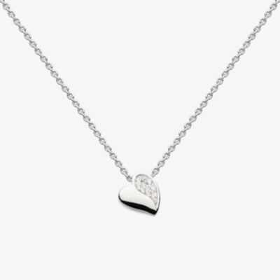 Kit Heath Miniatures Sweet Heart Pavé 17 Inch Necklace 90032CZ