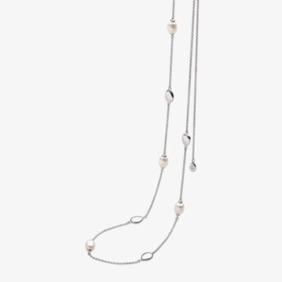 Kit Heath Coast Pebble Pearl 23-32 Inch Station Chain 90169FP