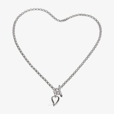 Kit Heath Desire Love Duet Heart 16 Inch T-Bar Necklace 90507RP