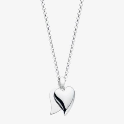 Kit Heath Desire Love Duet Heart 18 Inch Necklace 90509RP