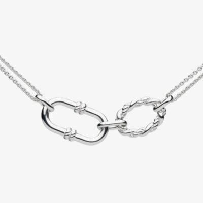 Kit Heath Marina Rope Link Grande Twin Chain 18 Inch Necklace 91097RP