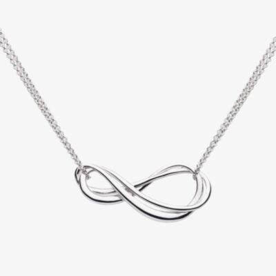 Kit Heath Infinity Double Chain 18 Inch Necklace 91162RP